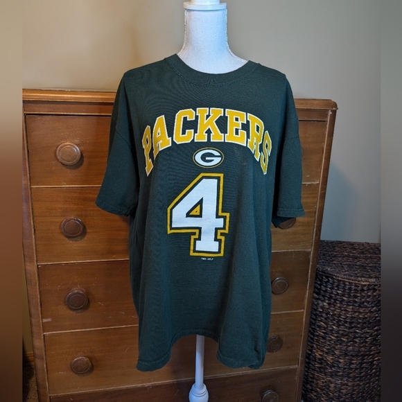 Classic Farve Y2K GREEN BAY PACKERS Short Sleeve Shirt - Picture 2 of 9